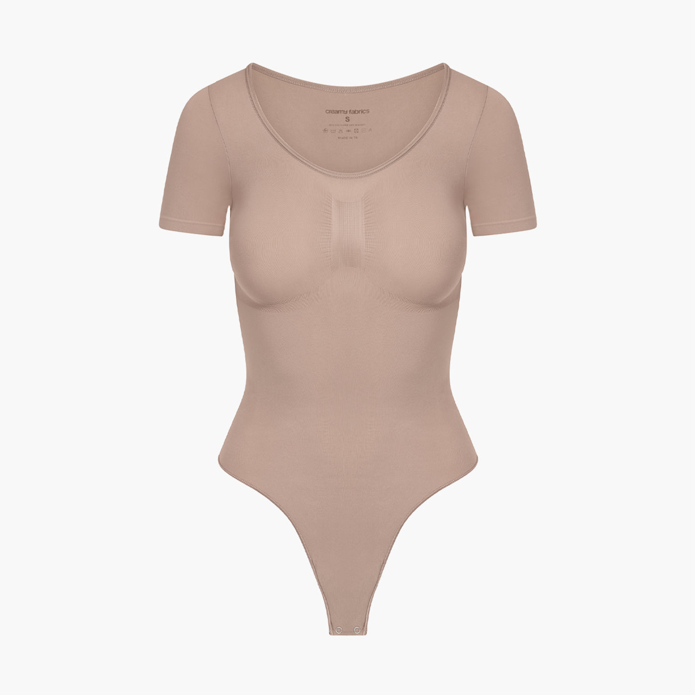 Bodysuit Sculpting Shapewear T-shirt met koord - Secret Sale