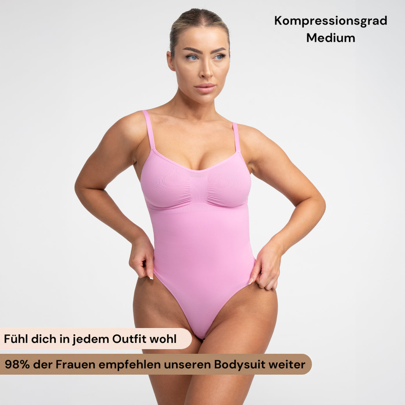 Bodysuit Sculpting Shapewear mit String - Secret Sales