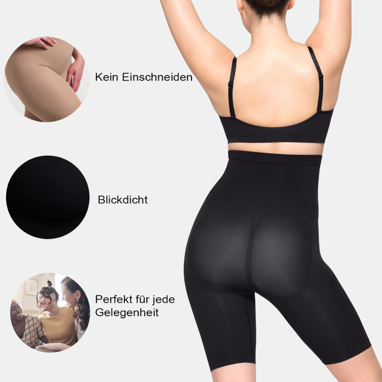 High Waisted Shaping Shorts