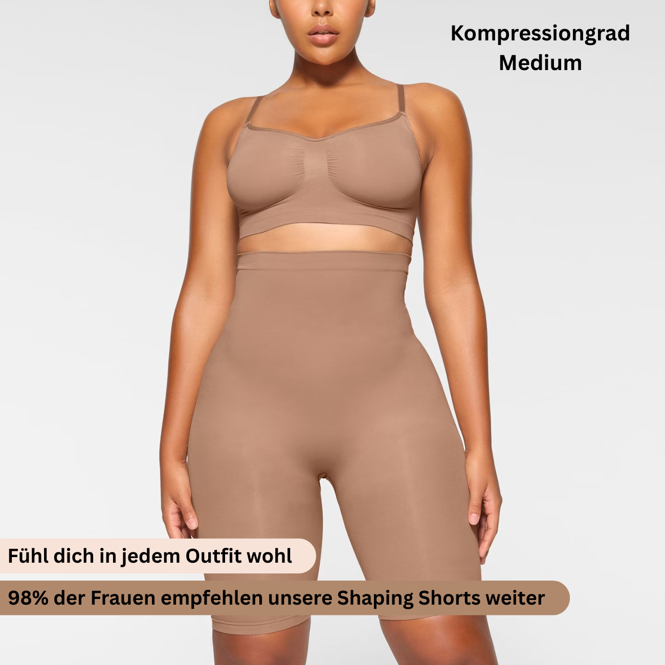 High Waisted Shaping Shorts