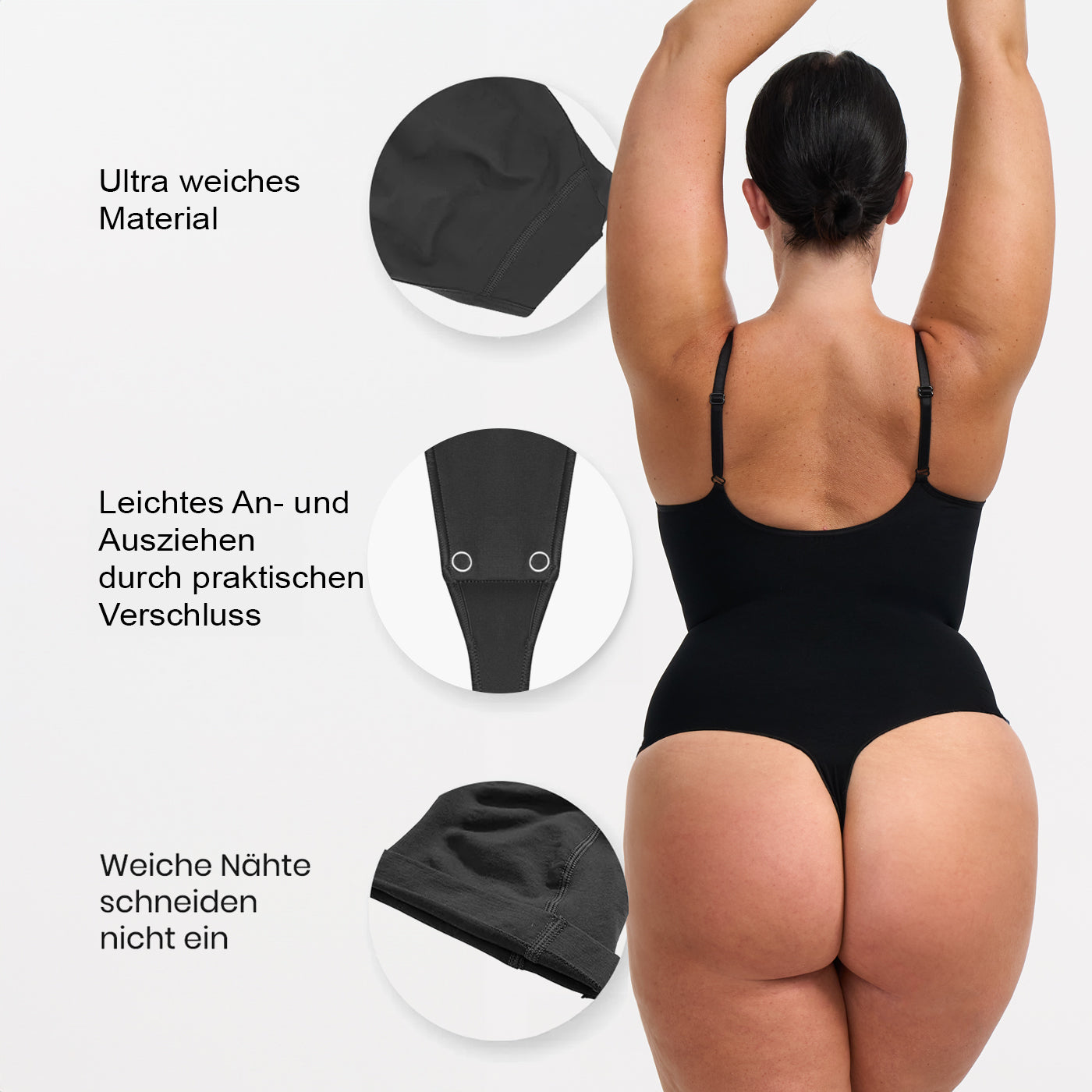 Bodysuit Sculpting Shapewear mit String